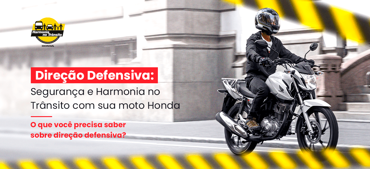 O que você precisa saber sobre direção defensiva de moto?