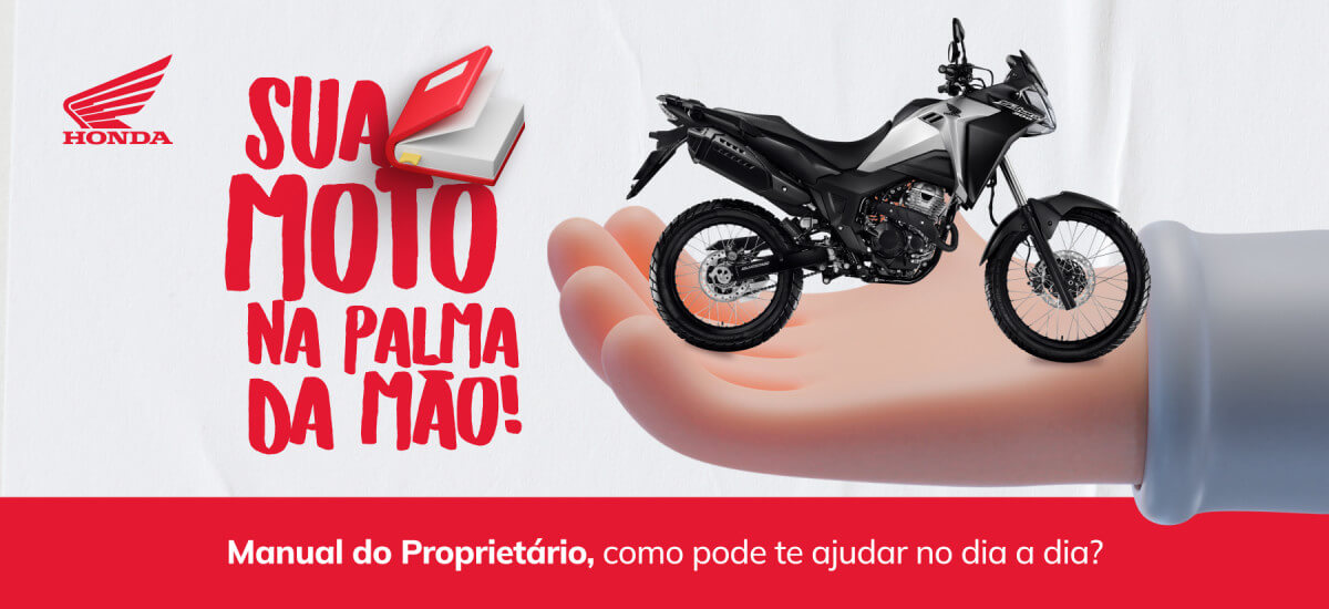 Manual do proprietário: sua moto na palma da mão